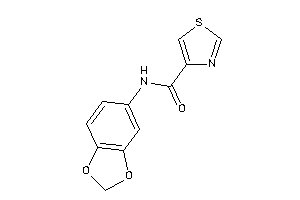 N-(1,3-benzodioxol-5-yl)thiazole-4-carboxamide