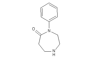 Image of 4-phenyl-1,4-diazepan-5-one