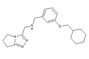 [3-(cyclohexylmethoxy)benzyl]-(6,7-dihydro-5H-pyrrolo[2,1-c][1,2,4]triazol-3-ylmethyl)amine