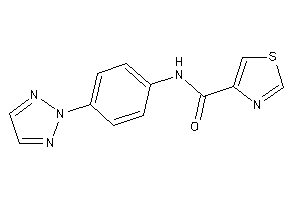 N-[4-(triazol-2-yl)phenyl]thiazole-4-carboxamide