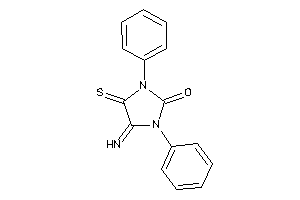 4-imino-1,3-diphenyl-5-thioxo-2-imidazolidinone