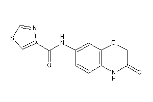 N-(3-keto-4H-1,4-benzoxazin-7-yl)thiazole-4-carboxamide