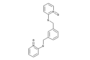 2-[[3-[[(1-keto-2-pyridyl)thio]methyl]benzyl]thio]pyridine 1-oxide