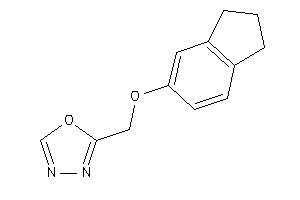 2-(indan-5-yloxymethyl)-1,3,4-oxadiazole