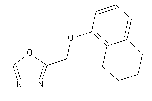 2-(tetralin-5-yloxymethyl)-1,3,4-oxadiazole