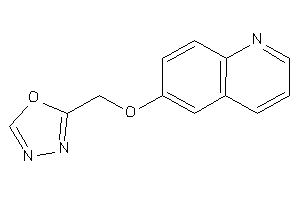 2-(6-quinolyloxymethyl)-1,3,4-oxadiazole