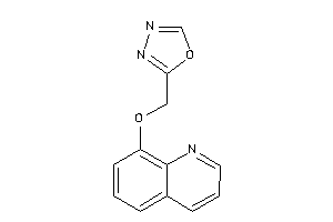 2-(8-quinolyloxymethyl)-1,3,4-oxadiazole