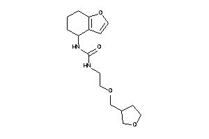 1-(4,5,6,7-tetrahydrobenzofuran-4-yl)-3-[2-(tetrahydrofuran-3-ylmethoxy)ethyl]urea