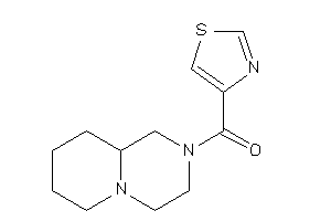 1,3,4,6,7,8,9,9a-octahydropyrido[1,2-a]pyrazin-2-yl(thiazol-4-yl)methanone