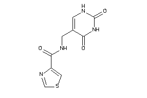 N-[(2,4-diketo-1H-pyrimidin-5-yl)methyl]thiazole-4-carboxamide