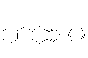 2-phenyl-6-(piperidinomethyl)pyrazolo[3,4-d]pyridazin-7-one