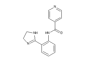 N-[2-(2-imidazolin-2-yl)phenyl]isonicotinamide