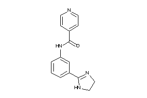 N-[3-(2-imidazolin-2-yl)phenyl]isonicotinamide