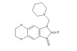 6-(piperidinomethyl)-2,3-dihydro-[1,4]dioxino[2,3-f]indole-7,8-quinone