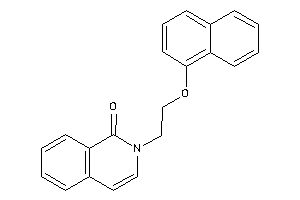 2-[2-(1-naphthoxy)ethyl]isocarbostyril