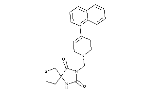3-[[4-(1-naphthyl)-3,6-dihydro-2H-pyridin-1-yl]methyl]-7-thia-1,3-diazaspiro[4.4]nonane-2,4-quinone