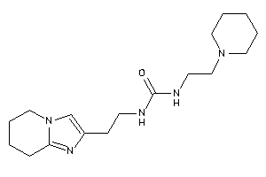 1-(2-piperidinoethyl)-3-[2-(5,6,7,8-tetrahydroimidazo[1,2-a]pyridin-2-yl)ethyl]urea