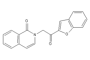 2-[2-(benzofuran-2-yl)-2-keto-ethyl]isocarbostyril