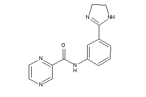 N-[3-(2-imidazolin-2-yl)phenyl]pyrazinamide