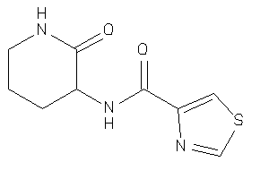 Image of N-(2-keto-3-piperidyl)thiazole-4-carboxamide