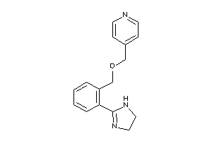 4-[[2-(2-imidazolin-2-yl)benzyl]oxymethyl]pyridine