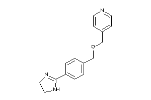 4-[[4-(2-imidazolin-2-yl)benzyl]oxymethyl]pyridine