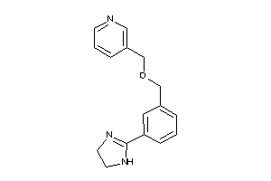 3-[[3-(2-imidazolin-2-yl)benzyl]oxymethyl]pyridine