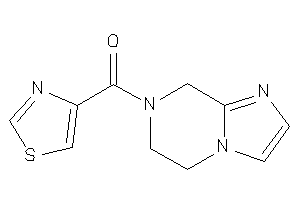 6,8-dihydro-5H-imidazo[1,2-a]pyrazin-7-yl(thiazol-4-yl)methanone