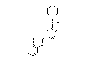 2-[(3-morpholinosulfonylbenzyl)thio]pyridine 1-oxide