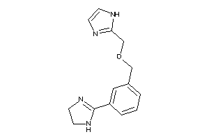 2-[[3-(2-imidazolin-2-yl)benzyl]oxymethyl]-1H-imidazole