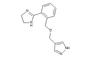 4-[[2-(2-imidazolin-2-yl)benzyl]oxymethyl]-1H-pyrazole