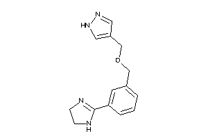 4-[[3-(2-imidazolin-2-yl)benzyl]oxymethyl]-1H-pyrazole