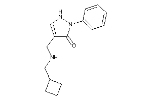 Image of 4-[(cyclobutylmethylamino)methyl]-2-phenyl-3-pyrazolin-3-one