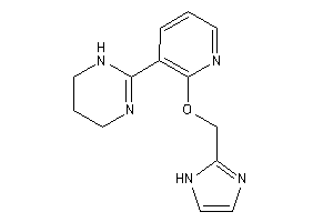 Image of 2-[2-(1H-imidazol-2-ylmethoxy)-3-pyridyl]-1,4,5,6-tetrahydropyrimidine
