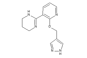2-[2-(1H-pyrazol-4-ylmethoxy)-3-pyridyl]-1,4,5,6-tetrahydropyrimidine