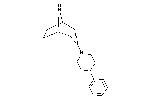 3-(4-phenylpiperazino)-8-azabicyclo[3.2.1]octane