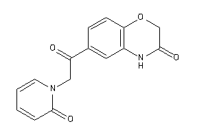 6-[2-(2-keto-1-pyridyl)acetyl]-4H-1,4-benzoxazin-3-one