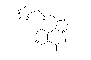 Image of 1-[(2-furfurylamino)methyl]-4H-[1,2,4]triazolo[4,3-a]quinazolin-5-one