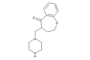 4-(piperazinomethyl)-3,4-dihydro-2H-1-benzoxepin-5-one