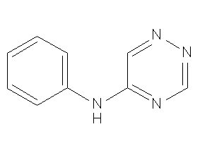Phenyl(1,2,4-triazin-5-yl)amine