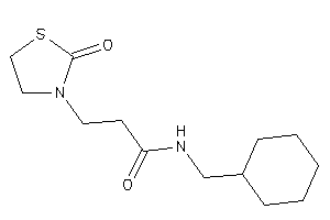 N-(cyclohexylmethyl)-3-(2-ketothiazolidin-3-yl)propionamide