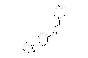 [4-(2-imidazolin-2-yl)phenyl]-(2-morpholinoethyl)amine