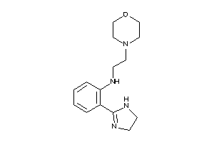 [2-(2-imidazolin-2-yl)phenyl]-(2-morpholinoethyl)amine