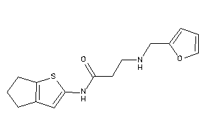 N-(5,6-dihydro-4H-cyclopenta[b]thiophen-2-yl)-3-(2-furfurylamino)propionamide