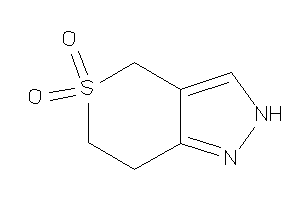2,4,6,7-tetrahydrothiopyrano[4,3-c]pyrazole 5,5-dioxide