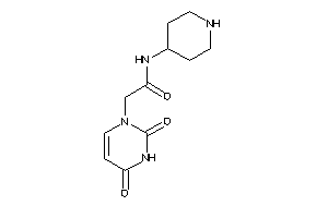 2-(2,4-diketopyrimidin-1-yl)-N-(4-piperidyl)acetamide