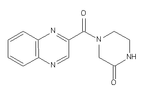 4-(quinoxaline-2-carbonyl)piperazin-2-one