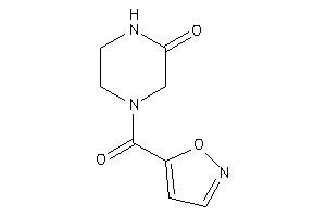 Image of 4-(isoxazole-5-carbonyl)piperazin-2-one