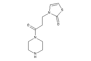 3-(3-keto-3-piperazino-propyl)-4-thiazolin-2-one