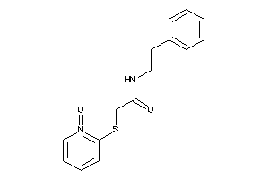 2-[(1-keto-2-pyridyl)thio]-N-phenethyl-acetamide